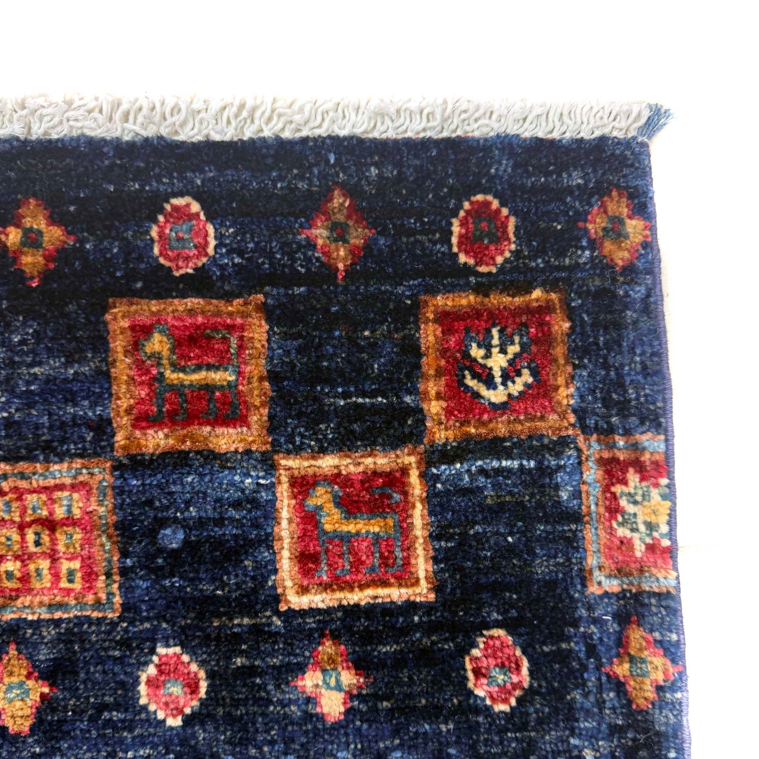 Shikargah Area Rug Handmade Multi Animal/Birds 5x8 ft