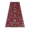Sultani Runner Rug Handmade Red Floral 6' Runner