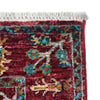 Sultani Runner Rug Handmade Red Floral 6' Runner