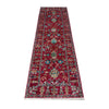 Sultani Runner Handmade Red Floral 6' Runner
