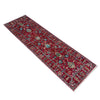 Sultani Runner Handmade Red Floral 6' Runner