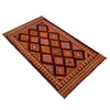 Hand-Knotted Multi Floral Maimana Kilim Area Rug – 5' 6" x 9' 8" ft (167 x 294 cm) | SKU: G39687