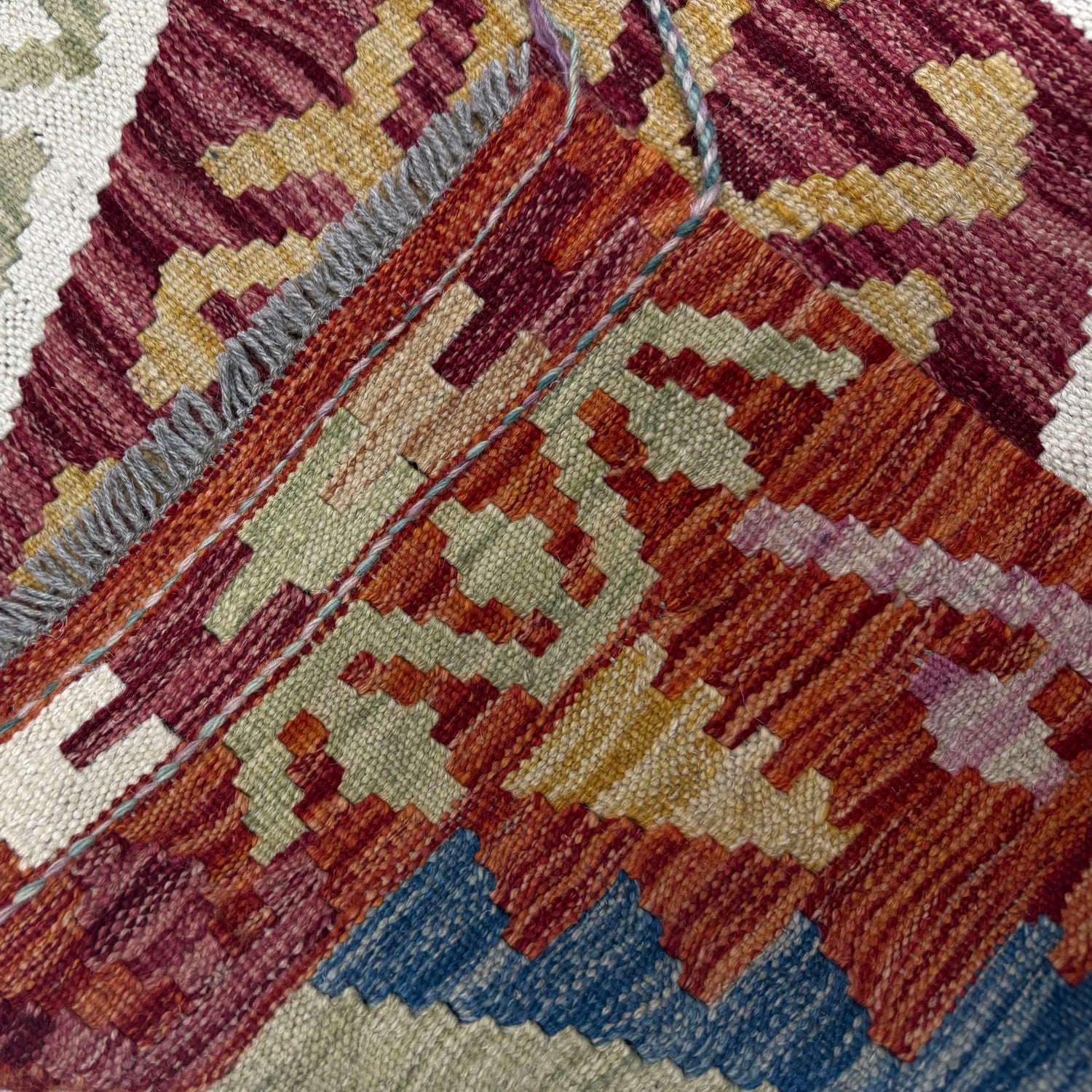 Hand Made Afghan Kilim – 159 x 195 cm | SKU: G39787