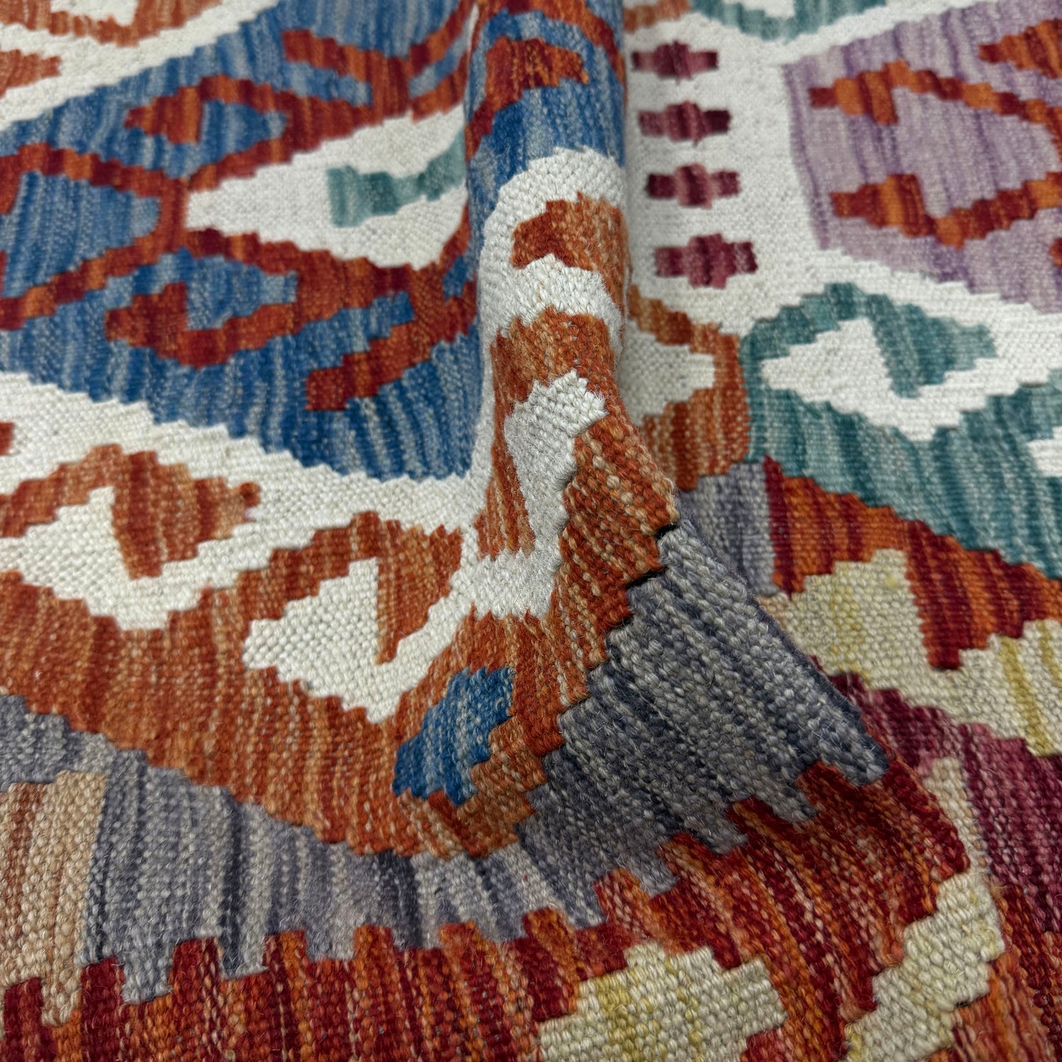 Hand Made Afghan Kilim – 159 x 195 cm | SKU: G39787