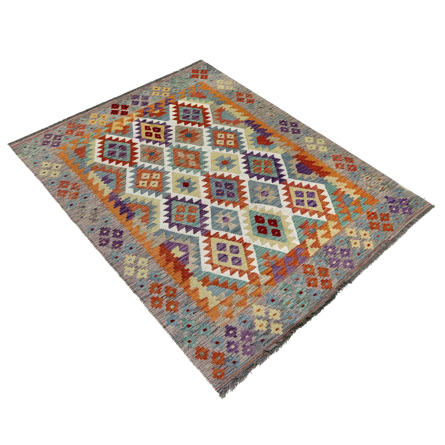 Hand Made Afghan Kilim – 153 x 204 cm | SKU: G39796