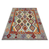 Colorful Flat-Weave Wool Kilim – 152 x 212 cm | SKU: G39797