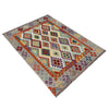 Colorful Flat-Weave Wool Kilim – 152 x 212 cm | SKU: G39797
