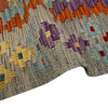 Colorful Flat-Weave Wool Kilim – 152 x 212 cm | SKU: G39797