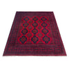 Hand-Knotted Red Geometric Khal Mohammadi Area Rug – 5' 1" x 6' 3" ft (156 x 190 cm) | SKU: G39808