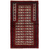 Baluchi Rug Handmade Multi Prayer Design 2x4 ft