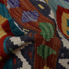 Handmade Multi Kilim Geometric 10' Runner