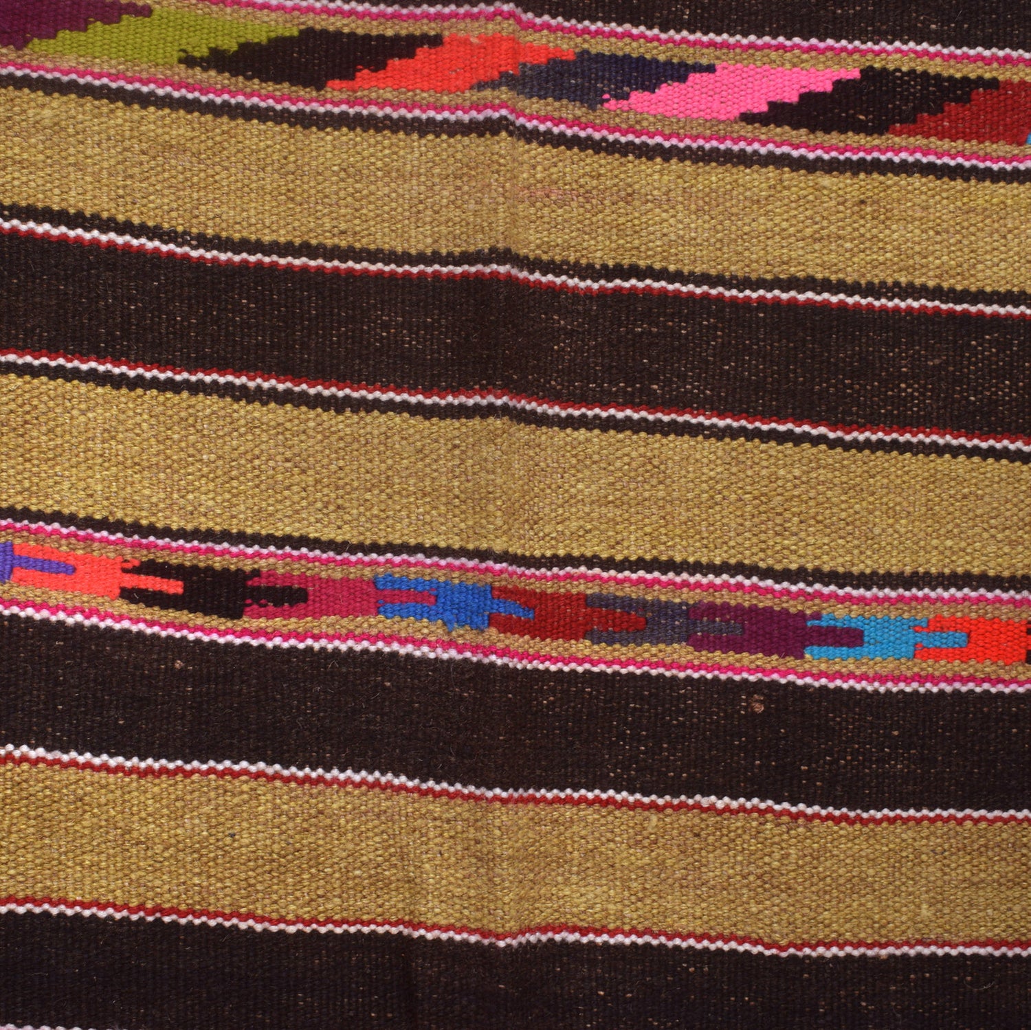 Maimana Kilim Area Rug Handmade Multi Floral 6x9 ft