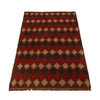 Baluchi Rug Handmade Brown Geometric 2x4 ft