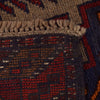 Baluchi Rug Handmade Multi Geometric 2x4 ft