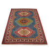 Kazak Rug Handmade Blue Medallion 3x5 ft