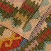 Handmade Multi Kilim Geometric 6' Runner