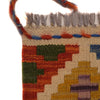 Handmade Multi Kilim Geometric 10' Runner