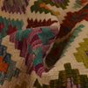 Handmade Multi Kilim Geometric 10' Runner