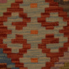 Handmade Multi Kilim Geometric 10' Runner