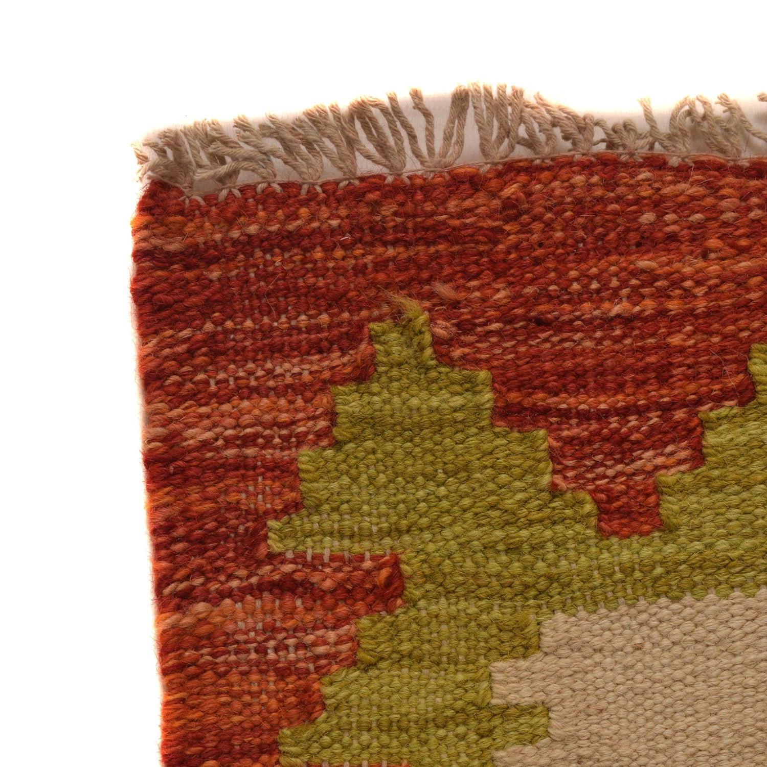 Handmade Multi Kilim Geometric 10' Runner