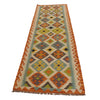 Handmade Multi Kilim Geometric 10' Runner