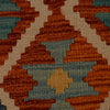 Handmade Multi Kilim Geometric 10' Runner