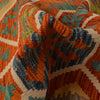 Handmade Multi Kilim Geometric 10' Runner
