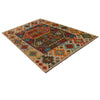 Handmade Multi Kilim Geometric 5x8 ft