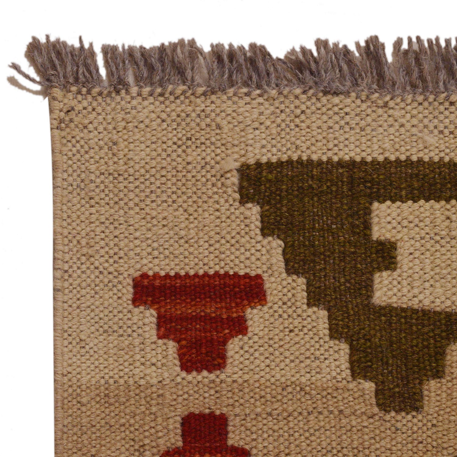Handmade Multi Kilim Geometric 5x8 ft