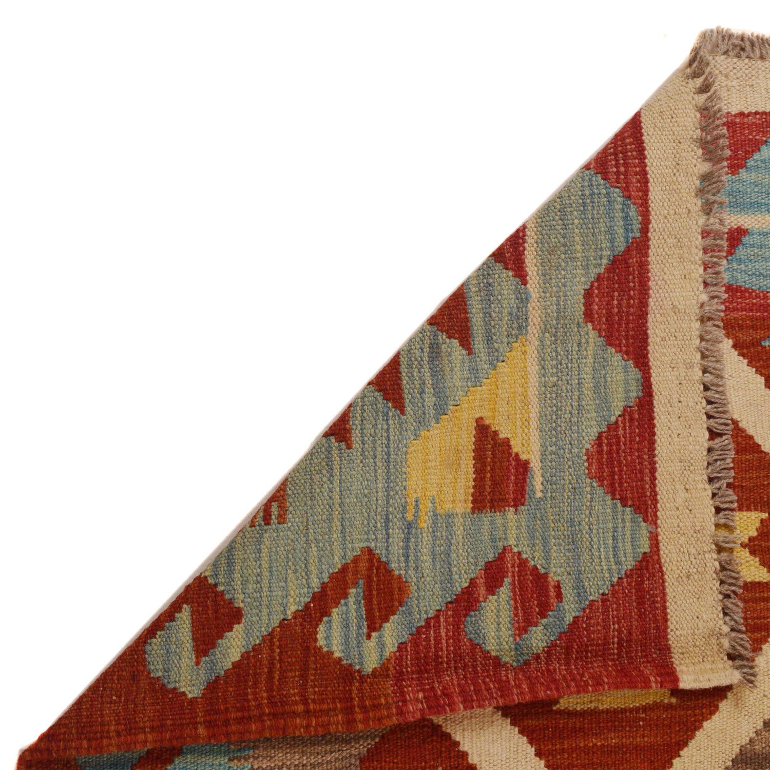 Handmade Multi Kilim Geometric 8x10 ft
