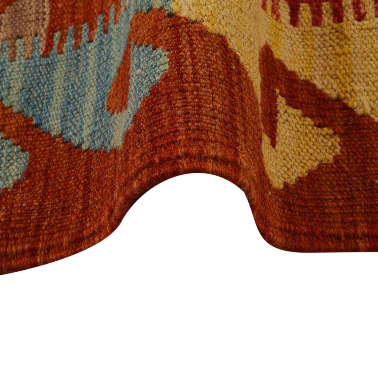 Handmade Multi Kilim Geometric 8x10 ft