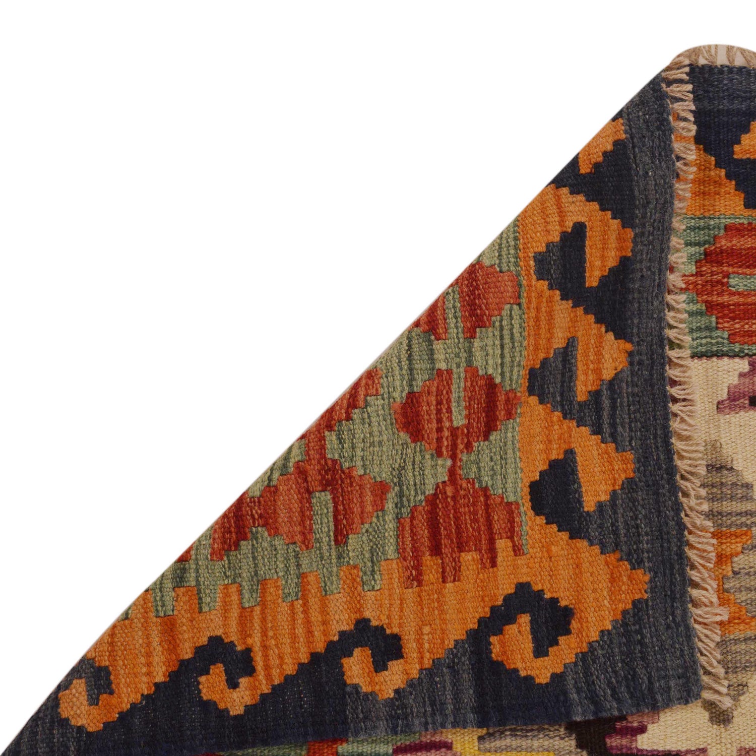 Handmade Multi Kilim Geometric 3x5 ft