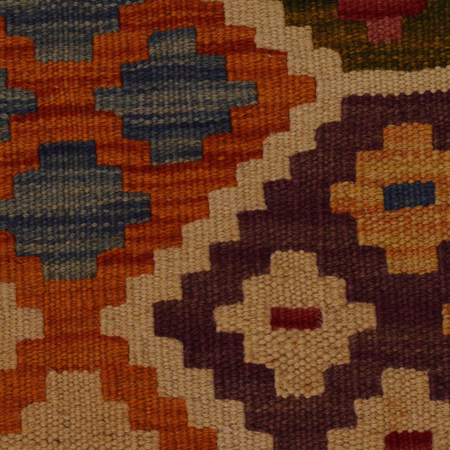 Handmade Multi Kilim Geometric 8x10 ft
