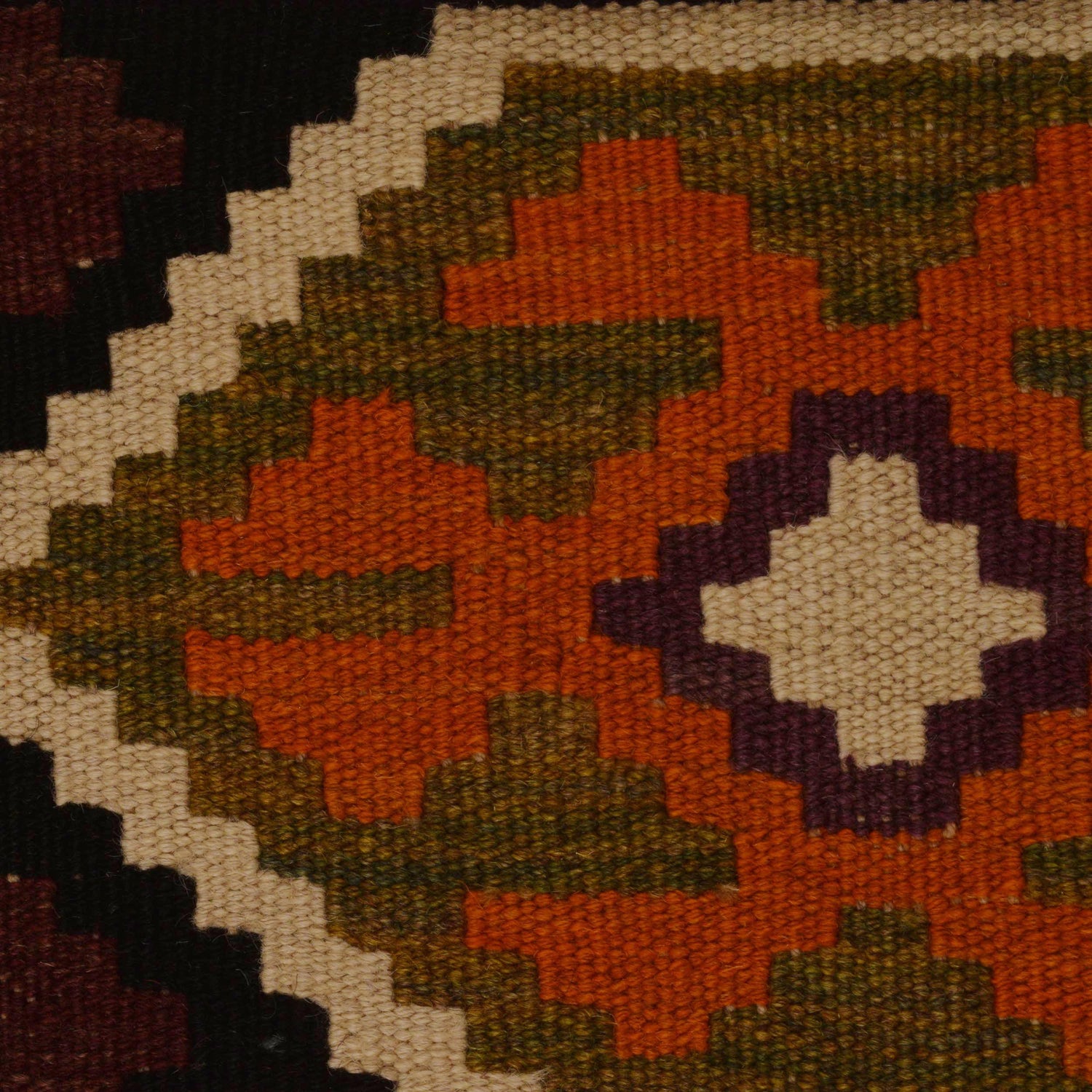 Handmade Multi Kilim Geometric 9x12 ft