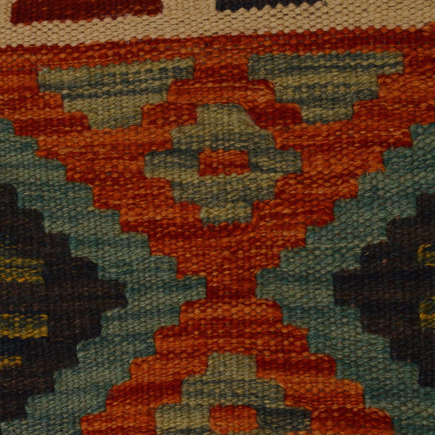 Handmade Multi Kilim Geometric 9x12 ft