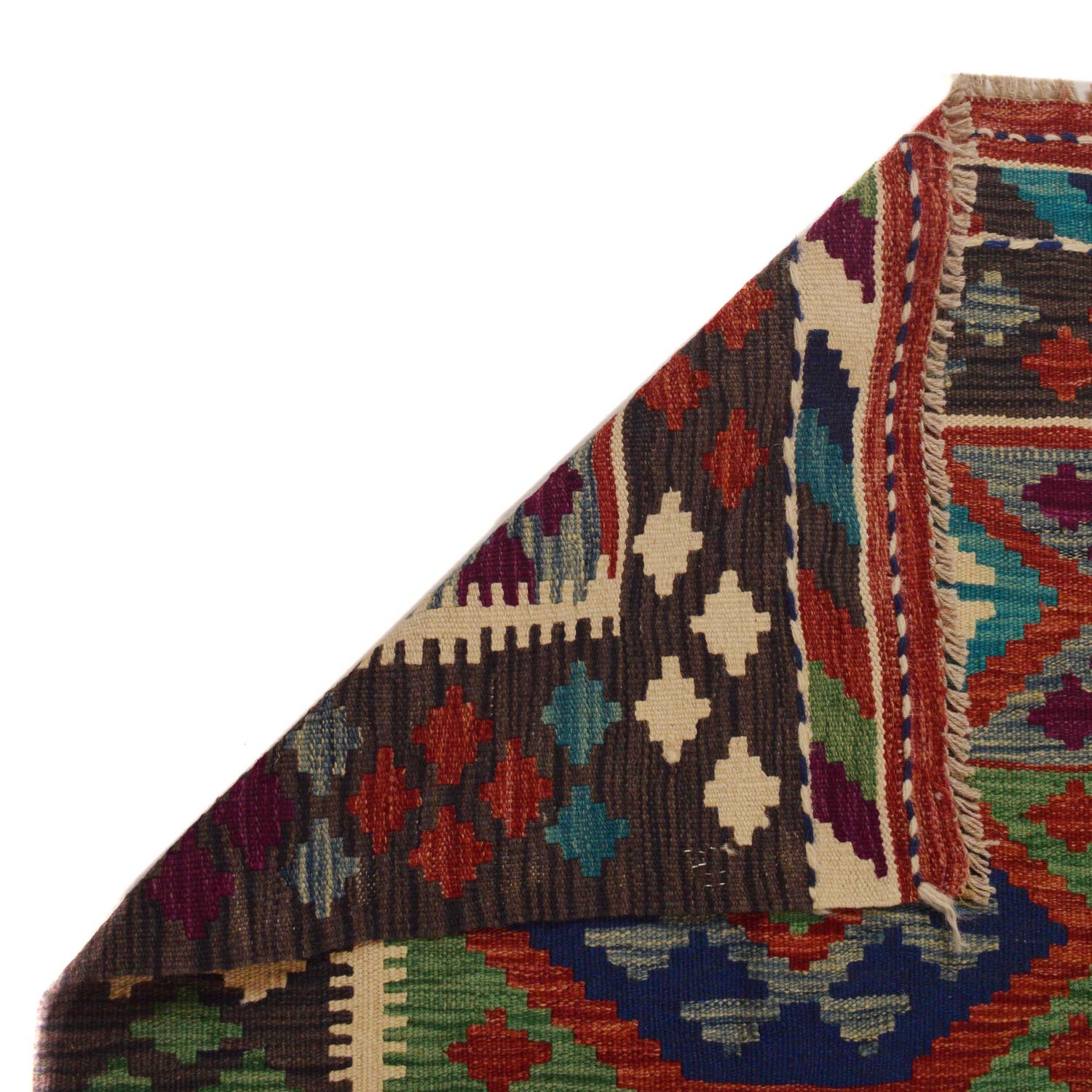 Handmade Multi Kilim Geometric 8x10 ft