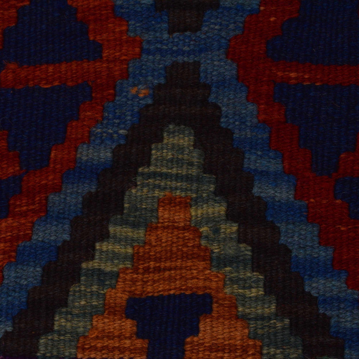 Handmade Multi Kilim Geometric 8x10 ft