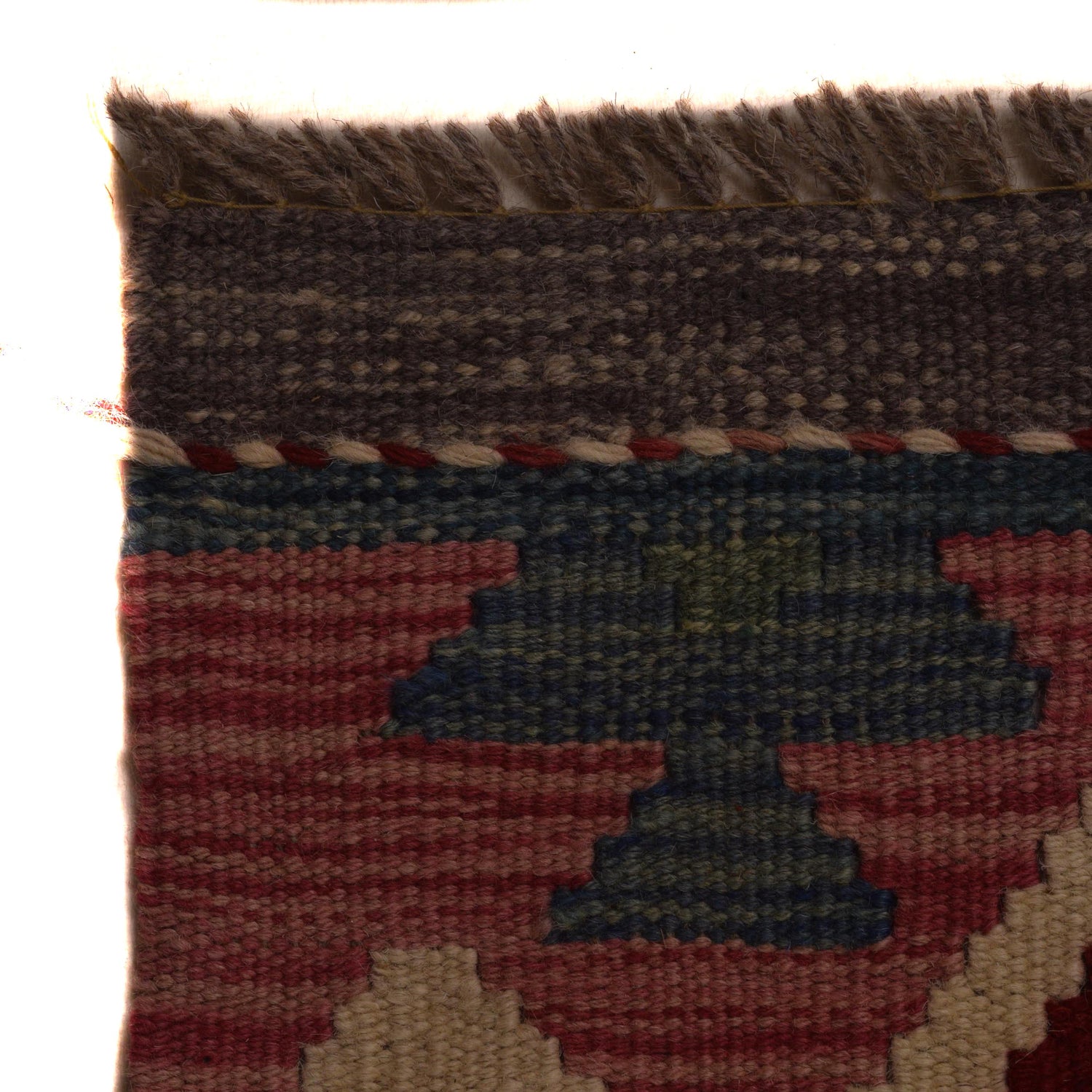 Handmade Multi Kilim Geometric 9x12 ft