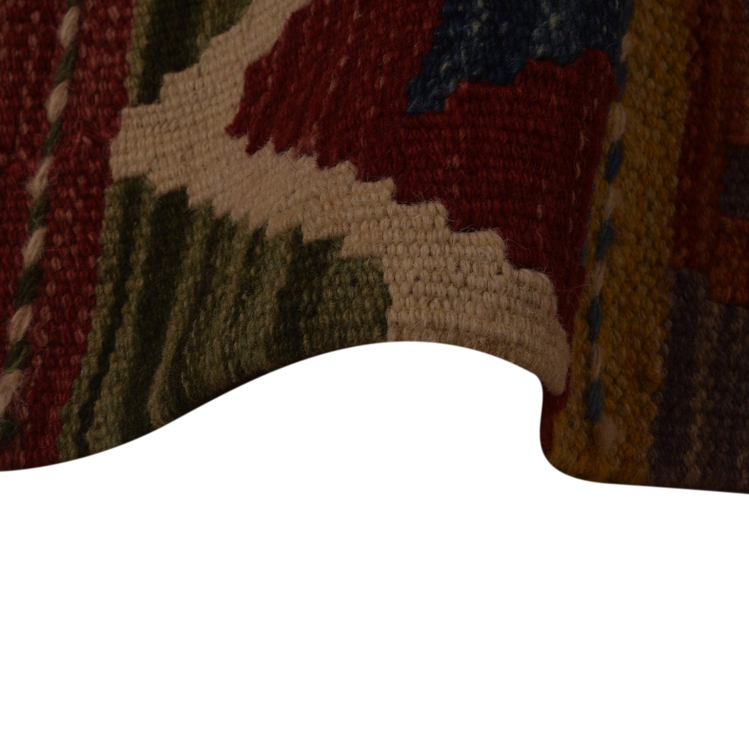 Handmade Multi Kilim Geometric 9x12 ft
