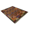 Handmade Multi Kilim Geometric 4x7 ft