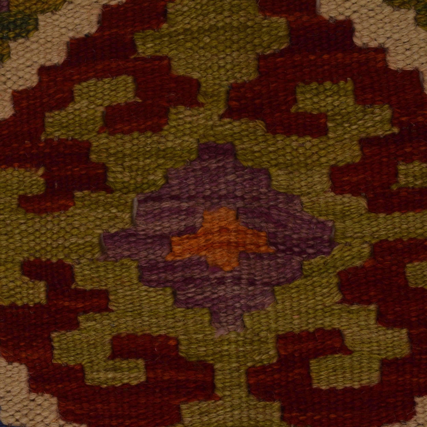 Handmade Multi Kilim Geometric 4x7 ft