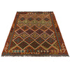 Handmade Multi Kilim Geometric 4x7 ft