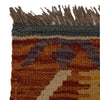 Handmade Multi Kilim Geometric 4x7 ft