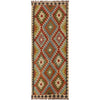 Handmade Multi Kilim Geometric 6' Runner