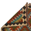Handmade Multi Kilim Geometric 6' Runner