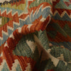 Handmade Multi Kilim Geometric 6' Runner