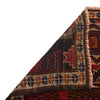Baluchi Rug Handmade Multi Prayer Design 3x5 ft