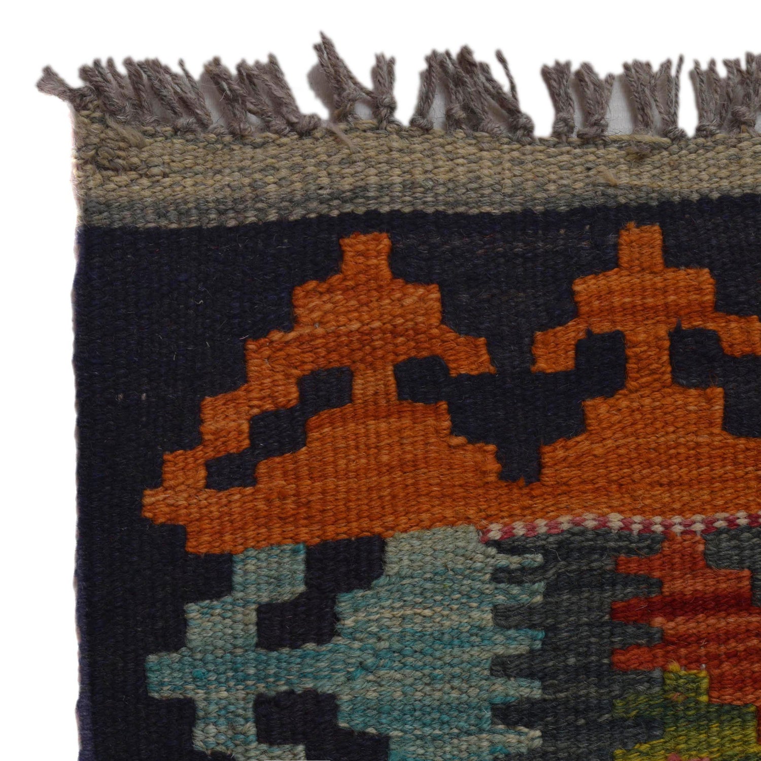 Handmade Multi Kilim Geometric 5x8 ft