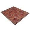 Oushak Area Rug Handmade Multi Floral 7x10 ft