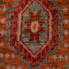 Oushak Area Rug Handmade Multi Floral 7x10 ft